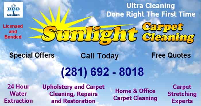 Webster League City Texas carpet cleaning